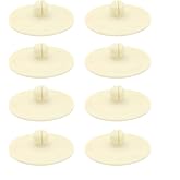 LXAUTOPCH 8pcs Leaf Spring Helper Insulator Pad Bushings 2C3Z5586AA Fit for Ford 2000-2019 F-Series E-Series (8)