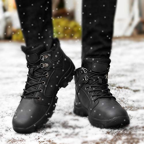 image for Windrunner Mens Snow Boots Waterproof Outdoor Hiking Shoes Anti-Slip A