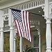 Evergreen Flag American Flag 44-inch x 28-inch House Size | Heavy Duty Outdoor Premium 310D | Embroidered Stars and Stripes and Quadruple Stitched Edge | USA Residential or Commercial