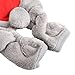Dog Clothes for Small Dogs, Funny Pet Clothing Bear Jumpsuit Outfit Costume for Yorkie Chihuahua Small Poodle - Medium, Grey