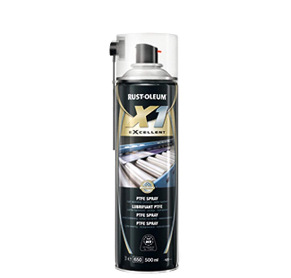RUST-OLEUM 1618 Spray, X1, Light Lubricant Containing Ptfe, transparent