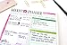 bloom daily planners Weekly Planning System Tear Off To Do Pad - 8.5