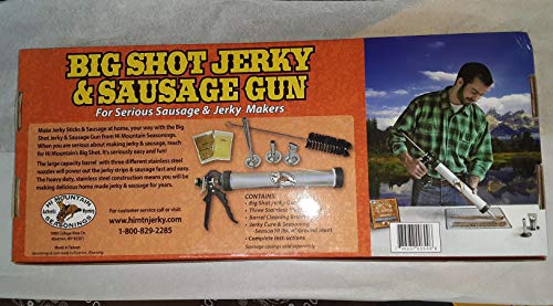 Hi Mountain Big Shot Jerky Gun w/3 Nozzels & Brush