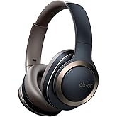 Cleer Enduro ANC Noise Cancelling Over the Ear Bluetooth Headphones with Mic, 60 Hrs Playtime, Noise Canceling, Ambient EQ Modes, Hi-Res Audio, Deep Bass, Multi-Point Connect, Bluetooth 5.0, Dark Navy