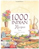 Front cover for the book 1,000 Indian Recipes by Neelam Batra