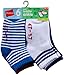 Hanes Toddler Boys Non-Skid Ankle Socks # 27/6 (6 Pairs)