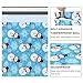 UCGOU 10x13 Inch Poly Mailers Shipping Envelopes Boutique Custom Bags, Premium Snowman Designer, Thickness 2.35MIL, 100 Pack