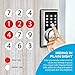 TURBOLOCK TL-201 Electronic Keypad Deadbolt Keyless Entry Door Lock w/Code Disguise, 21 Programmable Codes, 1-Touch Locking + 3 Backup Keys, Brush Nickel