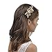 Remedios Gold Wedding Headpiece Bridal Comb Crystal Hair Accessory