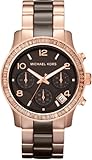 Michael Kors Women's Runway Midsized Ceramic Rose Chronograph Watch - MK5678