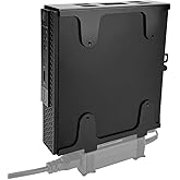 IFCASE Mount for Dell OptiPlex 9020 7070 7060 7050 7040 7020 7010 3060 3050 3020 MFF Micro PC, Under Desk/Wall/VESA Metal Mount with Screw (Black)