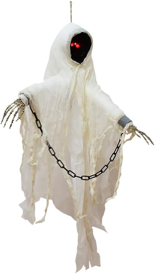 Lykmera Halloween Hanging Ghost Decoration, Faceless Grim Lykmera Halloween Hanging Ghost Decoration, Faceless Grim