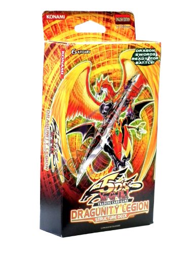 YuGiOh 5Ds Dragunity Legion 1st EDITION Structure Deck with Mirror Force!