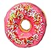 We Pay Your Sales Tax 3D Pink Rainbow Icing Sugar Donut Pillow Soft Bolster Sofa Cushion Chair Seat Pad Stuffed Plush Toy Home Decor
