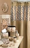 MOSAIC STONE BRONZE 3-PC TOWEL SET