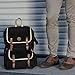 GOgroove Full-Size Camera Backpacks for Photographers - DSLR Camera Backpack with 15.6 in. Laptop Space, Accessory Storage, Tripod Holder, Waterproof Camera Bag for Canon EOS REBEL T7 & More (Black)