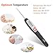 GDEALER Instant Read Thermometer Waterproof Digital Meat Thermometer Food Thermometer Cooking Thermometer Barbecue Thermometer for Grill BBQ Kitchen Candy