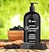 Activated Charcoal Keratin Shampoo and Conditioner Set – All Natural Gentle Sulfate Free Daily Hair and Scalp Cleanser For Men and Women - Volumizing, Moisturizing, Clarifying, Detoxifying – By Venu