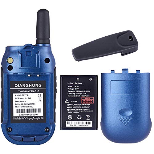 2 Qianghong+Rechargeable+Talkies+Included+Battery