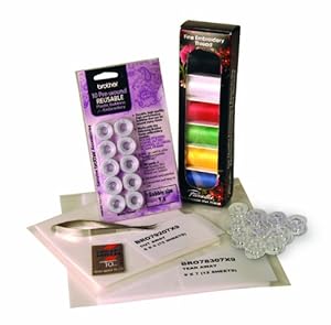 Amazon.com: Brother SAEPKIT1 Embroidery Starter Kit