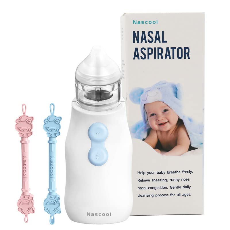 Electric Baby Nasal Aspirator for Newborn Nose Sucker with Booger