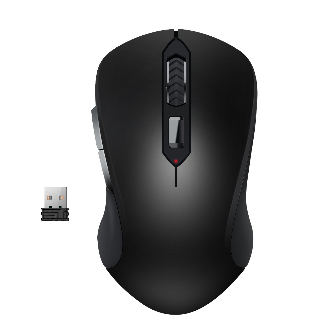 TopElek Ratón Inalámbrico G profesional ergonómico con sensor óptico avanzado y receptor