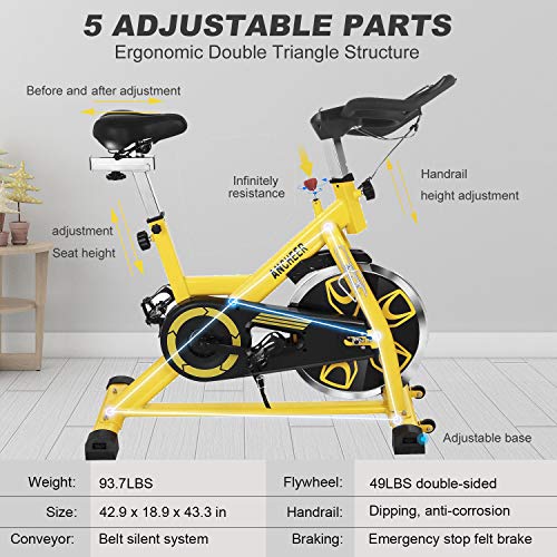 ancheer indoor cycling bike reviews
