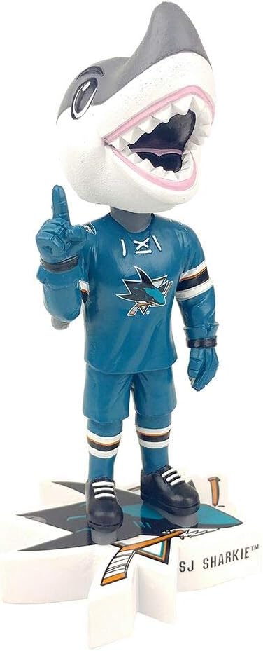 KOLLECTICO SAN Jose Sharks Mascot BOBBLEHEAD