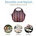 Peacoco Insulated Neoprene Lunch Bag For Women Girls Adults Kids lunch Tote For Work Office Picnic School