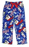 Christmas Frosty the Snowman Plush Fleece Sleep Pants