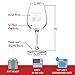 I'm Drinking for Two Me and My Inner Btch Funny Wine Glasses for Women - Premium Birthday Gift for Her, Mom, Best Friend- Bachelorette Gift - Wine Accessories