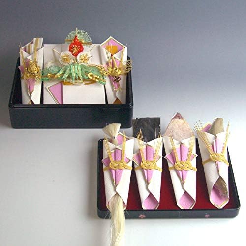 お買い得 結納 略式結納品 たまてばこ桜アレンジセット４ 鰹節 スルメ コンブ 友白髪付 N4512