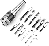 Garosa CNC Lathe Boring Head Set MT4 Arbor 50mm Head 125mm Capacity 9 Boring view 6