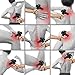 Massage Gun, Upgraded 20 Adjustable Speeds Handheld Vibration Deep Tissue Muscle Massager Device - with 6 Massage Heads and Portable Bag for Deep Muscle Tissue Massage