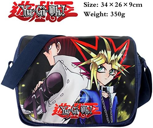 Yu-gi-oh Muto Yugi Aibo Atum Yugioh Polyester Shoulder Bag Satchel Schoolbags