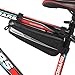 MOREZONE Bike Triangle Frame Bag, Bicycle Pouch Under Seat Top Tube Pack Water Resistant