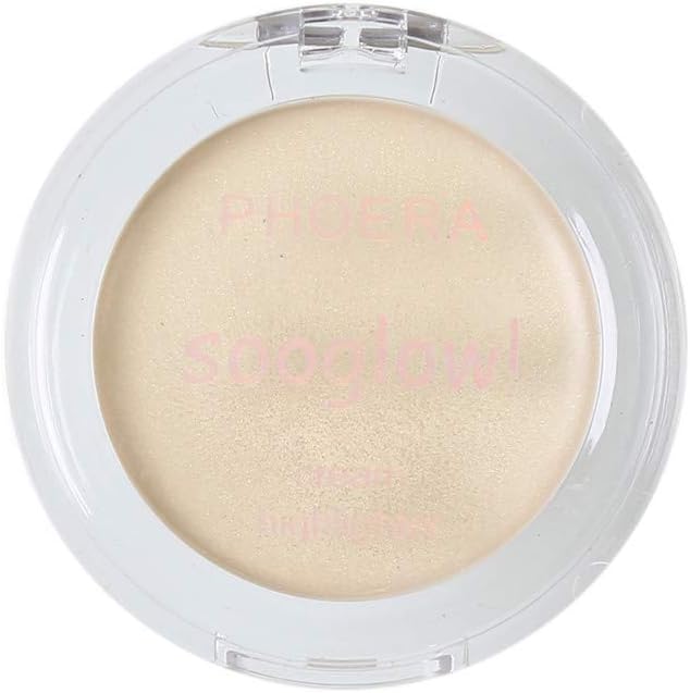 Lenfesh Women Highlighter Make Up Shimmer Cream Face Highlight Eyeshadow Glow Bronzer