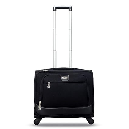 Timus Atlanta Plus 18-Inch Rolling Laptop & Overnighter Case(Cabin -Small Luggage)