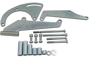 BoCID Compatible with Small Block Chevy A/C Air Conditioning Compressor Mounting Bracket SBC LWP