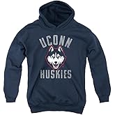 LOGOVISION University of Connecticut Official Huskies Logo Youth Kids Boy/Girls Pull-Over Hoodie