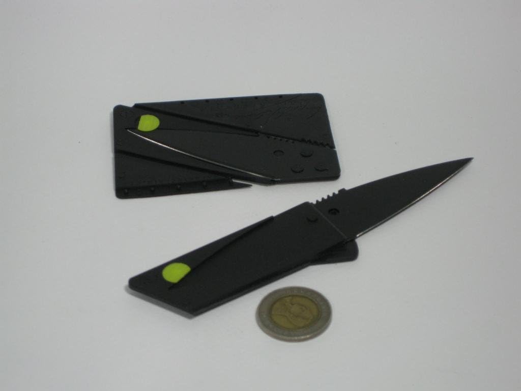 The Credit Card Knife Camping Pocket.