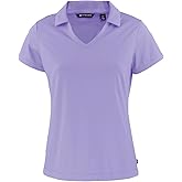 Cutter & Buck Womens Cutter & Buck Daybreak Eco Recycled Womens V-Neck Polo