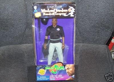Warner Bros Michael Jordan Space Jam Baseball Leaguer Figure