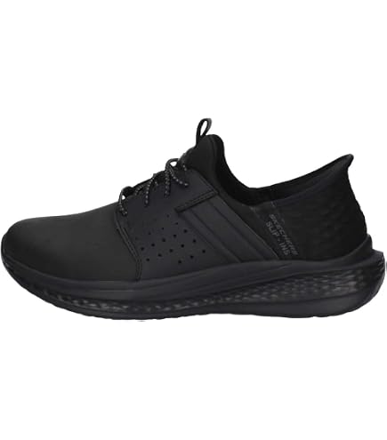 Amazon.com | Skechers Men's Slade - Macklin Black/Black - 7.5