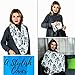 Premium Soft - Nursing Breastfeeding Cover Scarf, Baby Car Seat Cover - Multi Use Nursing Cover Pattern - Ideal Grocery Cart Cover and Highchair - Stretchy Canopy - Dream Catcher by GUFIX