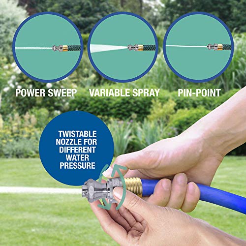 Aluminum Big Shot Nozzle Garden Hose Nozzle High Pressure Water