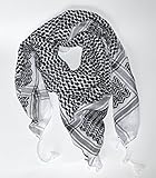 Mashriky 100% Cotton Military Shemagh Tactical Desert Keffiyeh, Scarf Wrap, Shemagh Keffiyeh 45