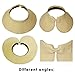 Yougle ® Fashion Girl Lady Beach Sun Visor Foldable Roll up Wide Brim Straw Hat Cap Free Shipping