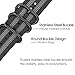 Fintie Band Compatible with Garmin Fenix 5X Plus/Tactix Charlie Watch, 26mm Premium Woven Nylon Adjustable Replacement Strap Compatible with Fenix 5X / 5X Plus / 3/3 HR Smartwatch, Black/Gray