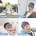 Bluetooth Eye Mask Sleep Headphones,ZesGood Bluetooth 5.0 Wireless Music Travel Sleep Headphones Built -in HD Speakers Microphone Handsfree Adjustable and Washable